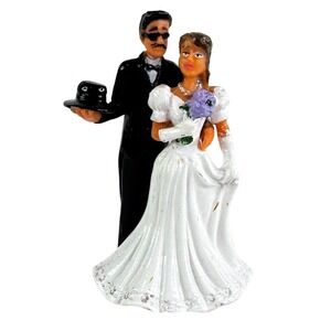 Homies Wedding Romo and Julia Series 4 Bride and Groom Mini Figurines 1/32 Scale